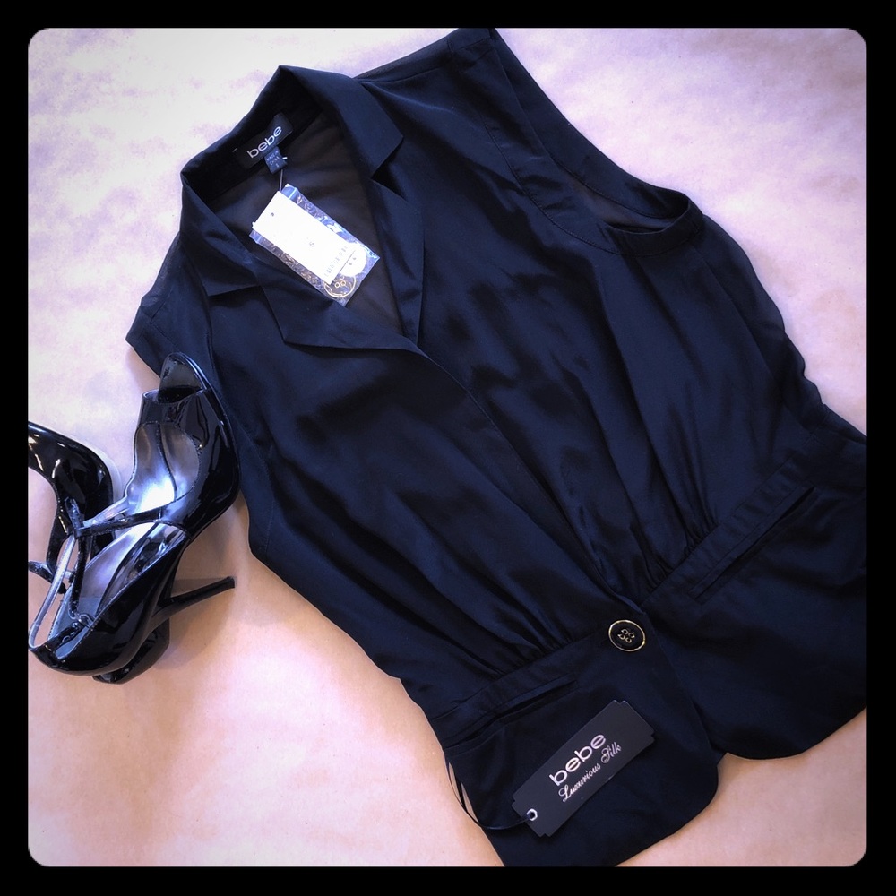 Bebe button up best size S PRICE DROP